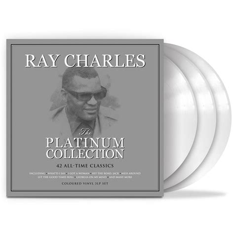 Ray Charles The Platinum Collection White Vinyl 3lp Рэй Чарльз