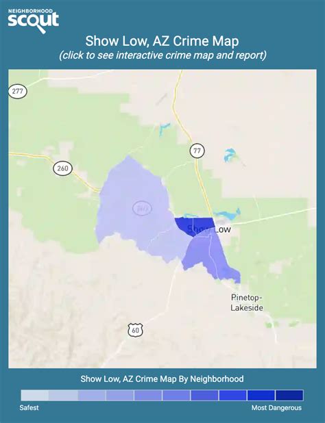 Show Low Crime Rates And Statistics Neighborhoodscout