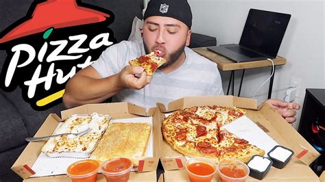 Ultimate Pizza Hut Mukbang Youtube