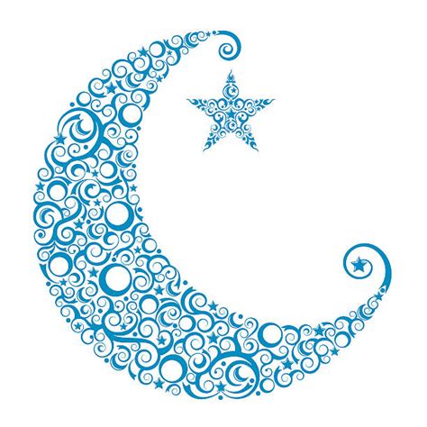 Royalty Free Crescent Moon Clip Art Vector Images And Illustrations Istock