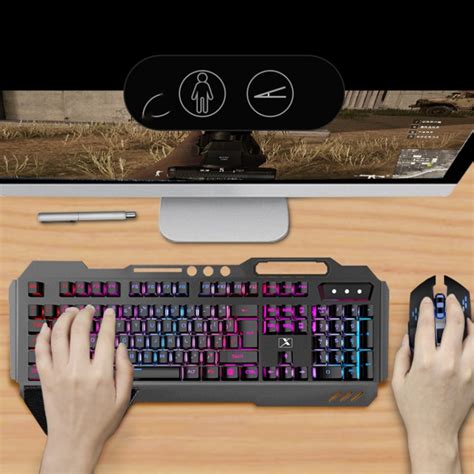 K680 Rgb Rechargeable Gaming Wireless Keyboard And Mouse Setblack