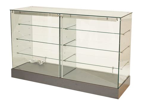 Modern Glass Showcase Cabinet