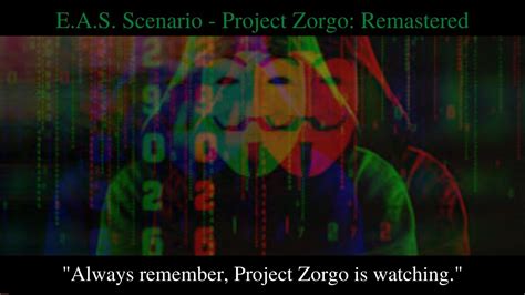 Eas Scenario Project Zorgo Remastered Youtube