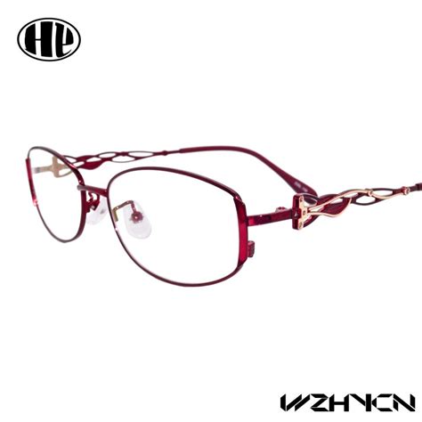 2017 retro women eyewear clear lens oculos de grau alloy eye glasses floral optical frames