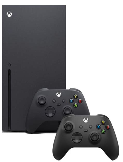 Microsoft Xbox One X 1tb Console Black Ebay