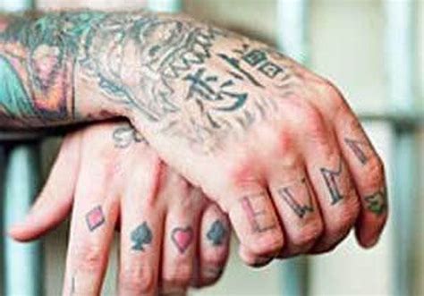 Prison Tattoos 15 Tattoos And Their Meanings