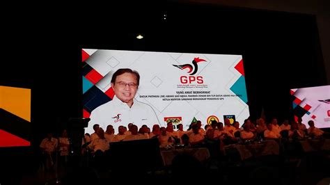 United traditional bumiputera party (pbb). Majlis Pelancaran Gabungan Parti Sarawak (GPS) Zon 9 Sibu ...