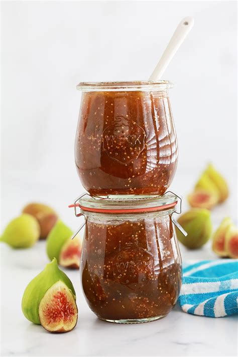 Confiture de figues allégée recette facile sans pectine