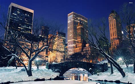 Snowy Central Park Nyc Hd Wallpaper Travel Pictures Travel Usa Free Travel