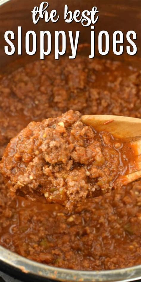 Enjoy An Easy Dinner In Just Minutes These Instant Pot Sloppy Joes Are