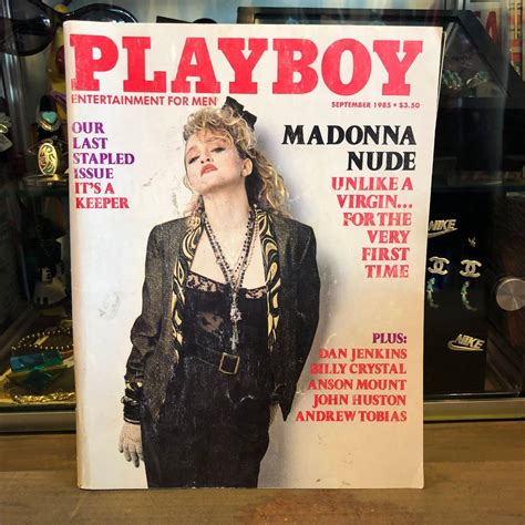 Playboy Magazine September 1985 Madonna Boardwalk Vintage