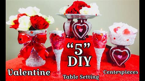 Maybe you would like to learn more about one of these? Dollar Tree 5" DIY Valentine Ideas Table Setting ...