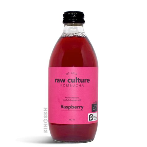 Raw Culture Raspberry Kombucha By Raw Culture Buy For 2900 Dkk