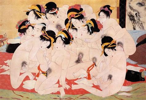 Japanese Drawings Shunga Art 5 Porn Pictures Xxx Photos Sex Images