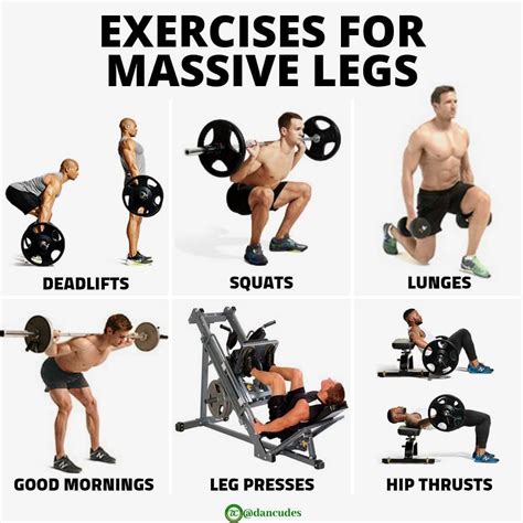 Build Massive Strong Legs And Glutes With This Amazing Workout And Tips Leg And