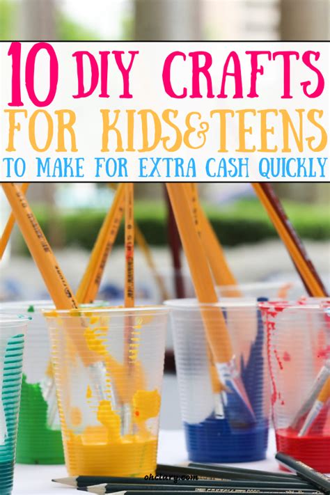 10 Crafts For Kids To Sell For Profit That Are Super Easy To Do