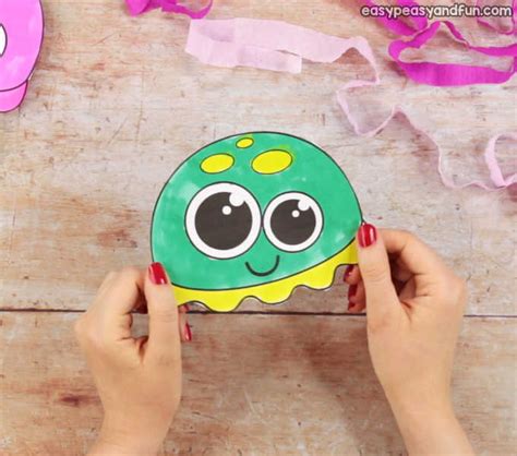 Tissue Paper Jellyfish Craft Easy Peasy And Fun