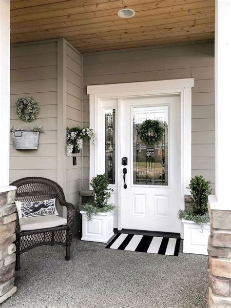 Amazing Farmhouse Style Front Porch Design And Decor Ideas House With