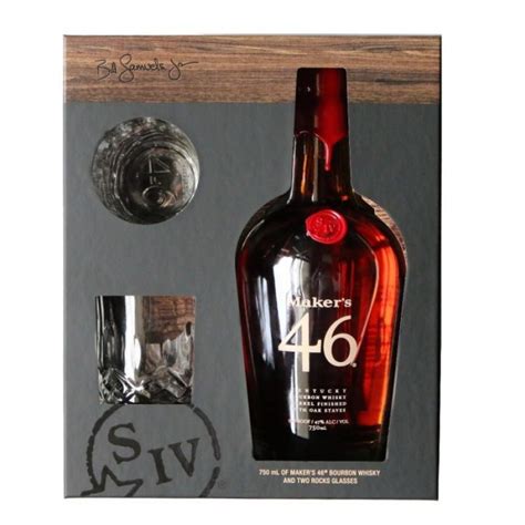 Maker's mark 46 bourbon whisky (750 ml) Buy MAKERS MARK 46 BOURBON WHISKY BARREL FINISHED W/OAK ...