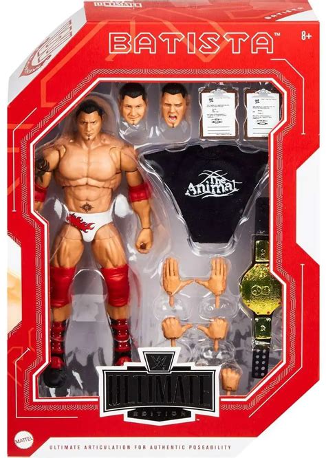 Wwe Wrestling Ultimate Edition Legends Batista 7 Action Figure Mattel
