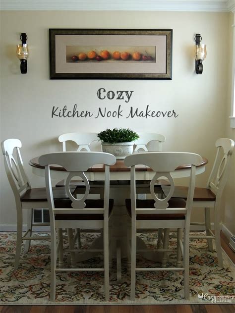 Cozy Kitchen Nook Makeover Cozy Country Living