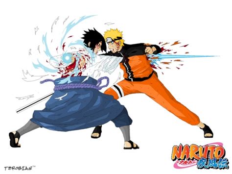 Naruto Vs Sasuke Final Battle By Binigwasay