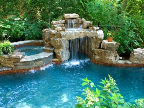 Grotto Pool Waterfall Pool Landscaping Luxury Swimming Pools