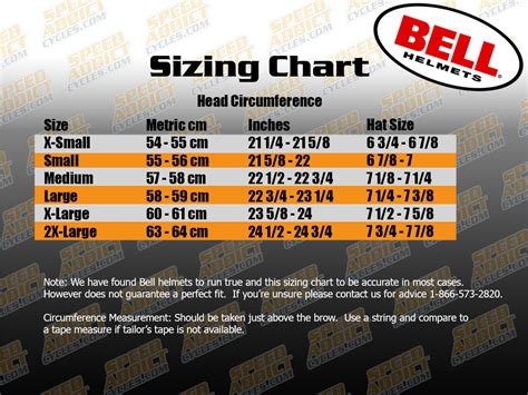Bell use the following size chart for their helmets. Bell Qualifier DLX Rally Matte Titanium Helmet size Large ...