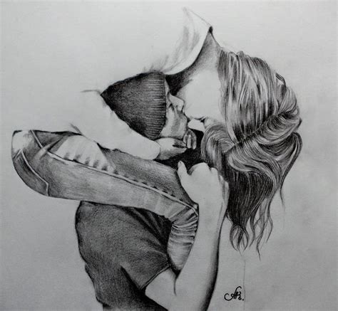 Imagenes Bonitas Para Dibujar A Lapiz Dibujos De Amor Sketch De Personas Dibujos De Amor Tumblr