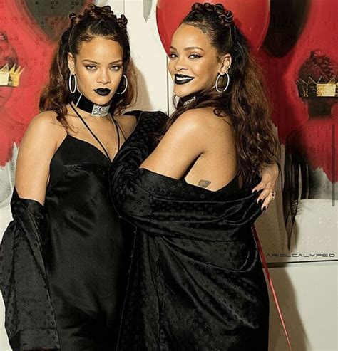 Do You Like Rihanna Twins😁 Rihanna Street Style Rihanna Fenty Beauty Rihanna Style