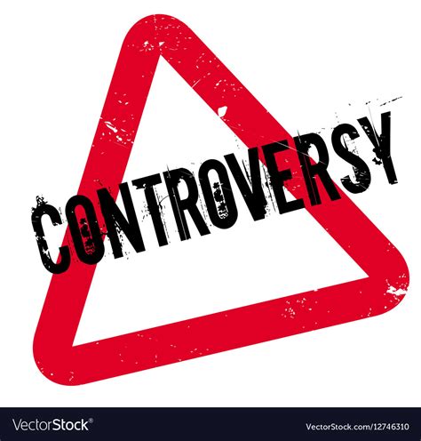 Controversy Rubber Stamp Royalty Free Vector Image
