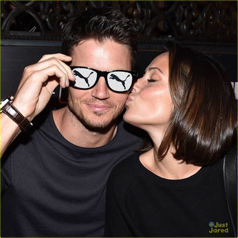 Full Sized Photo Of Robbie Amell Italia Ricci Justin Timberlake Concert Couple Robbie Amell