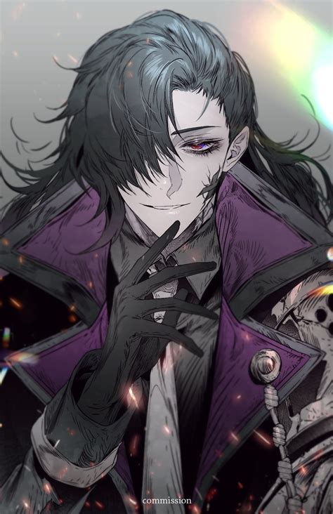 And is a bit of a d*** in the early stages of kokoro connect. Images Of Demon Black Hair Anime Guy