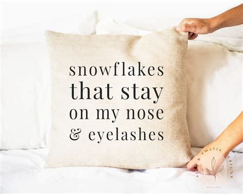 Snowflakes That Stay On My Nose And Eyelashes Svg My Favorite Etsy