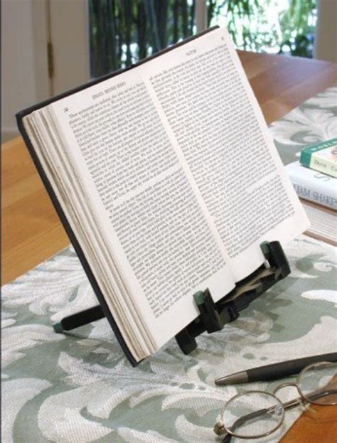 From a recipe stand in the kitchen, to a book holder in bed, to a music stand, the uses of your ipad with an ipad stand can bring even more usefulness to an already amazing device. Comfort-Enhancing Book Holders : book holder