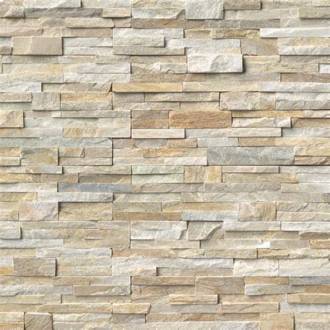 Golden Honey Natural Stacked Stone Veneers Stone Accent Walls