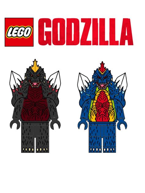 Lego Space Godzilla Rgodzilla