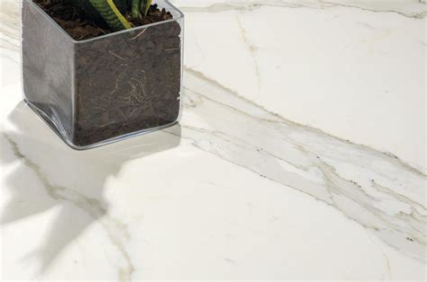 Bianco Calacatta Marmi Classici Marble Effect Floor And Wall Coverings
