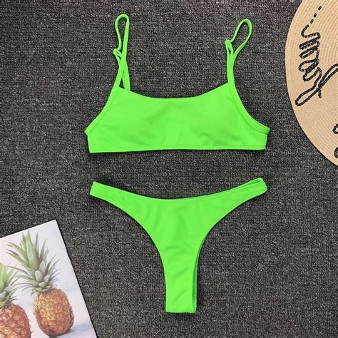Sexy Bikinis 2019 Mujer Brazilian Bikini Push Up Bathing Suit Swimwear Women Swimsuit Female