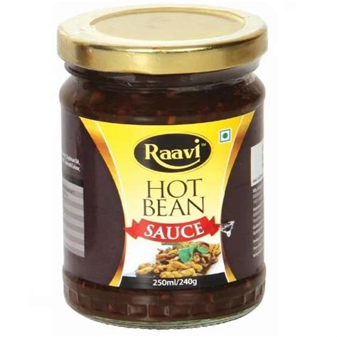 raavi hot bean sauce pack size 250 ml at rs 170 bottle in noida id 17431298512