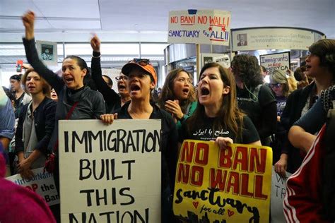 California Today Airports A Flashpoint In Immigration Protests The