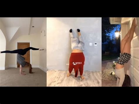 Hand Stand Challenge Best Tik Tok Compilation Youtube