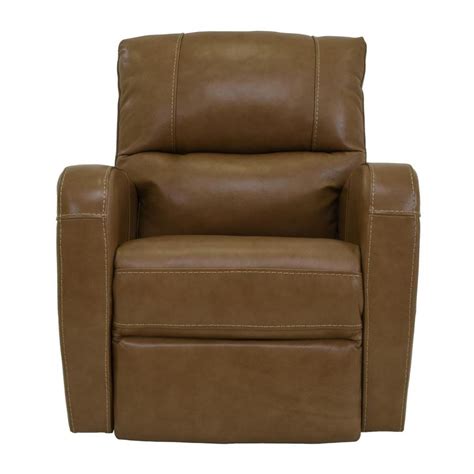 Settling on a recliner style is a good way to narrow down your options. Keegan Tan Leather Power Recliner | El Dorado Furniture