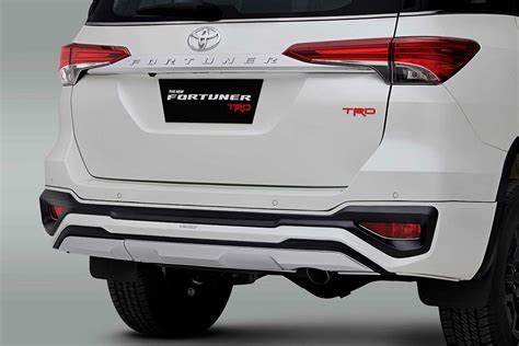Toyota Fortuner Trd Celebratory Edition With Stylish Rear Bumper