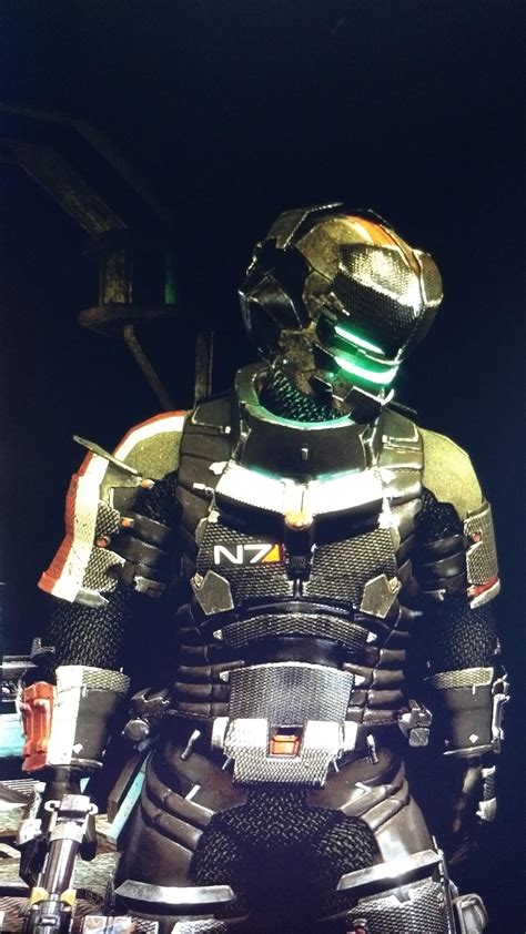 No Spoiler You Just Have To Love The N7 Suit In Dead Space 3 Masseffect