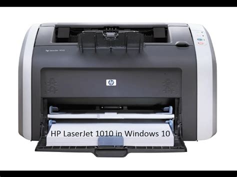 Hp laserjet 1010 printer is a black & white laser printer. So installieren Sie HP LaserJet 1010 / 1012 in Windows 10 - YouTube