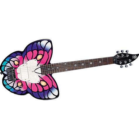 Daisy Rock Butterfly Short Scale Electric Guitar Music123