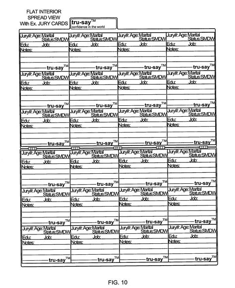 Printable Jury Selection Chart Template Printable Word Searches