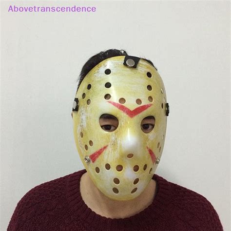 Above Jason Voorhees Friday The Th Horror Movie Hockey Mask Scary Halloween Masks Ph Shopee