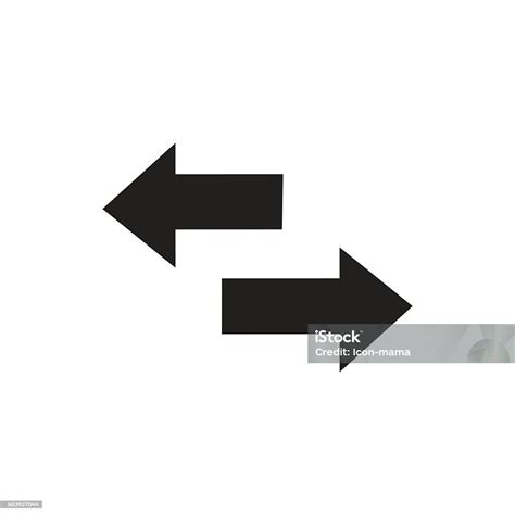 Back And Forward Icon Stock Illustration Download Image Now Curve